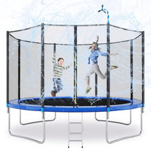 Load image into Gallery viewer, Tatub 16FT 15FT 14FT 12FT Trampoline For Kids Recreational Trampolines With Safety Enclosure Net Basketball Hoop And Ladder, Outdoor Backyard Bounce For 6-8 Children And Adults