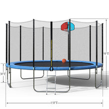 Load image into Gallery viewer, Outdoor Family Jumping 15FT 16 FT Trampoline for Kids