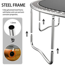 Load image into Gallery viewer, 16FT Recreational Trampolines for Kids with Safety Enclosure Net