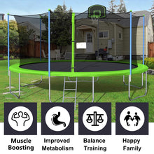 Load image into Gallery viewer, 16FT Trampolines,  Outdoor Trampoline