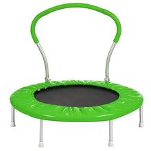 Load image into Gallery viewer, 36 INCH TRAMPOLINE WITH HANDLE(GR)-METAL