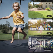 Load image into Gallery viewer, 15 16 FT Trampoline with Enclosure Net, Basketball Hoop and Ladder, Outdoor Family Jumping Trampoline for 6-8 Kids