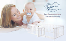 Load image into Gallery viewer, Tatub Twin Floor Bed with Safety Guardrails and Slats, Toddler Floor Bed Frame Twin Size for Girls and Boys, Wood Montessori Floor Bed for Kids