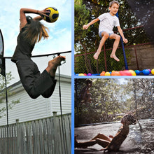 Load image into Gallery viewer, 14FT 15FT 16FT Trampoline with Enclosure Net and Ladder
