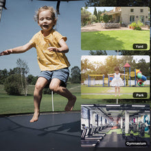 Load image into Gallery viewer, 15 16 FT Trampoline with Enclosure Net, Basketball Hoop and Ladder, Outdoor Family Jumping Trampoline for 6-8 Kids
