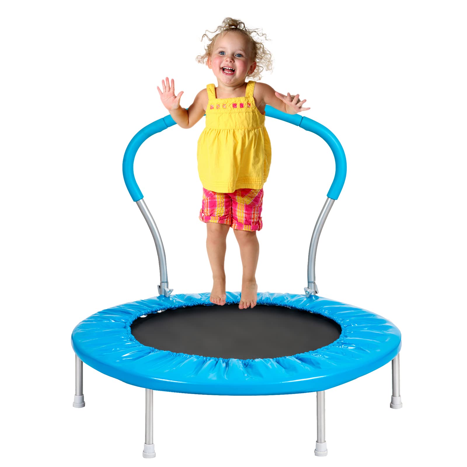 36Inch Kids Trampoline for Toddlers Indoor Mini Trampoline for Kids Tatub